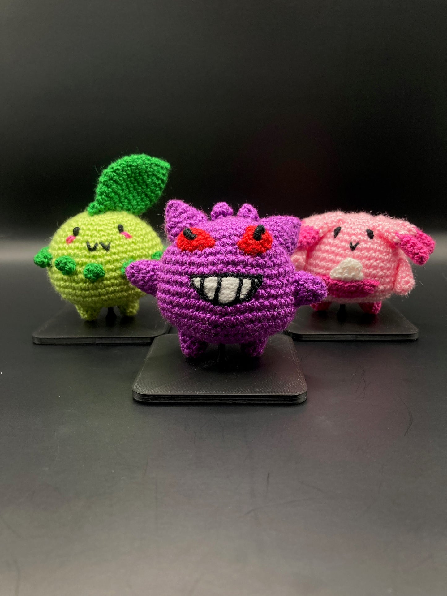 Set 3 llaveros Pokemon