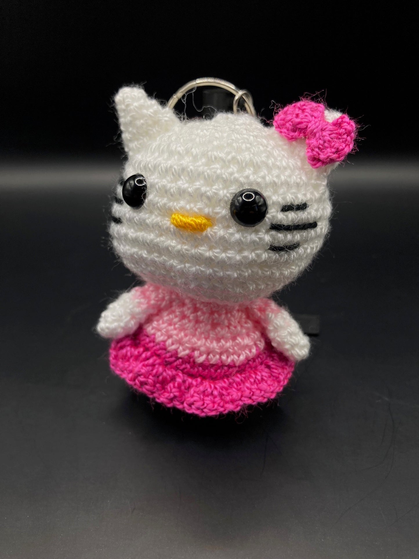 Amigurumi llavero Hello Kitty